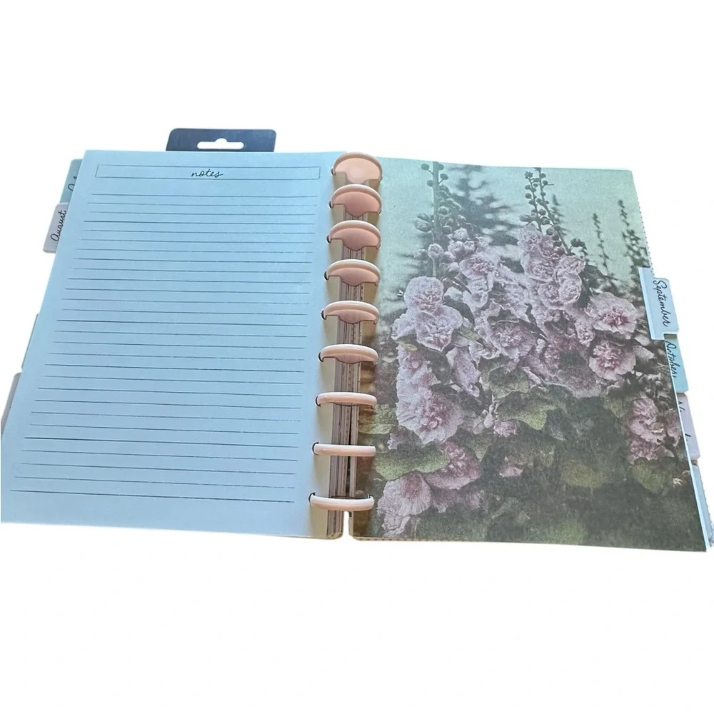 American Crafts Maggie Holmes Floral Day-to-Day Dashboard Disc bound Planner